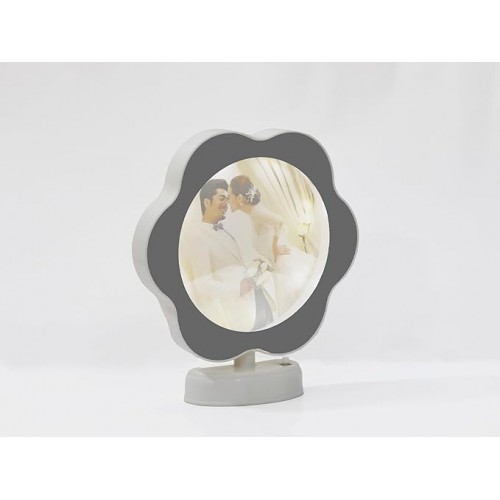 Magic Mirror (Flower) Photo Frame With Light Photos