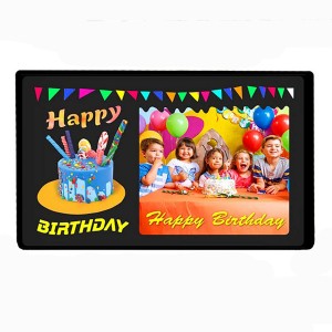 LED Cutout Frame Happy Birthday ( 6x8 ) 