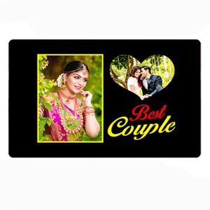 LED Cutout Frame Best Couple ( 6x8 ) 