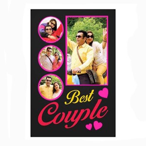 LED Cutout Frame Best Couple ( 8x12 ) 