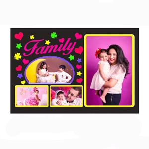 LED Cutout Frame Family New ( 10x14 )