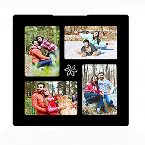 LED Cutout Frame 4 photos Collarge ( 15x15 )