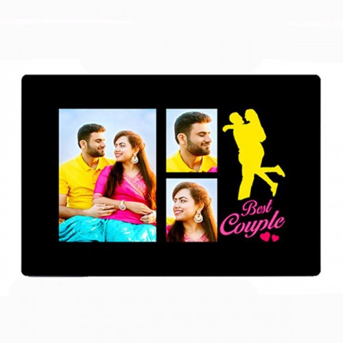 LED Cutout Frame Best Couple  ( 10x14 ) 