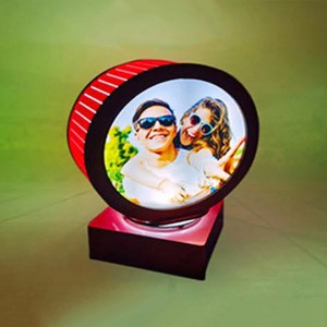 LED Round Revolving Lamp