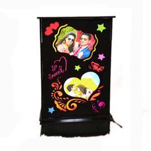 LED Queen Collarge Revolving Lamp