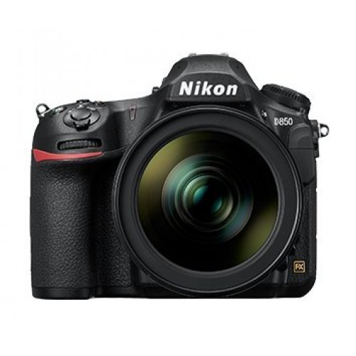 Nikon D850 45.7MP DSLR Camera Body only, 3X Optical Zoom, Black