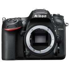 Nikon D7200 DX-format DSLR Body (Black) Multi, Center-weighted, Spot
