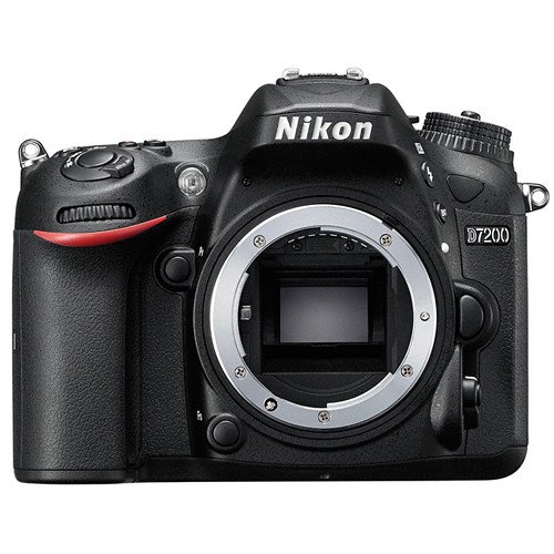 Nikon D7200 DX-format DSLR Body (Black) Multi, Center-weighted, Spot