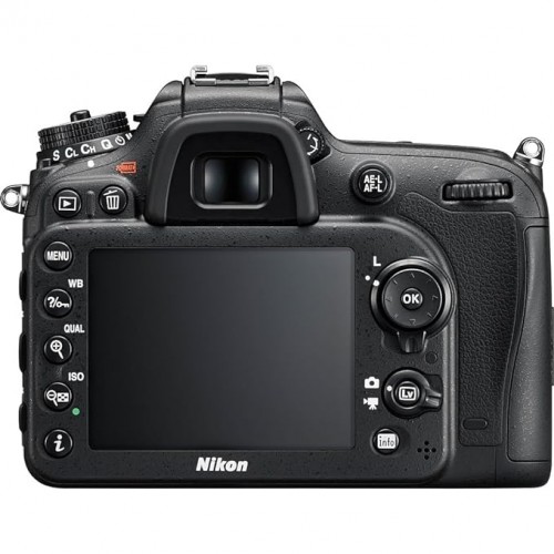 Nikon D7200 DX-format DSLR Body (Black) Multi, Center-weighted, Spot