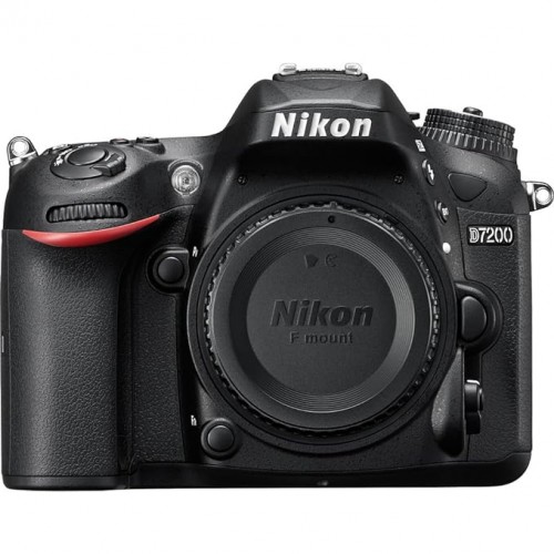 Nikon D7200 DX-format DSLR Body (Black) Multi, Center-weighted, Spot