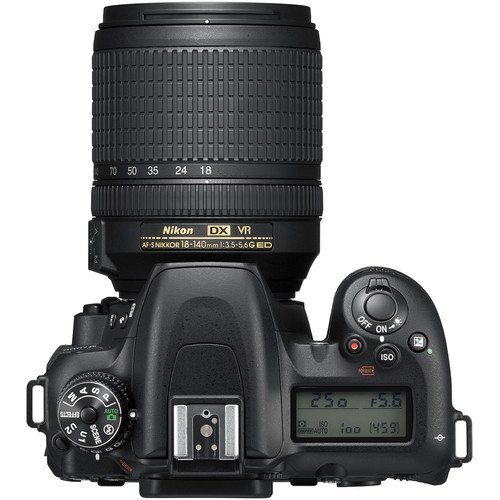 Nikon D7500 20.9MP Digital SLR Camera (Black) with AF-S DX NIKKOR 18-140mm f/3.5-5.6G ED VR Lens 