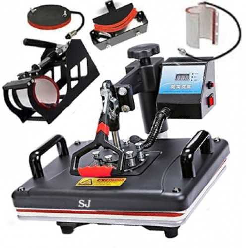 Heat Press 5 in 1 Digital Multi Functional Sublimation Machine