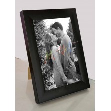 Art Street Synthetic Table/Wall Photo Frame for Home Decor (5" X 7", Black), Rectangular