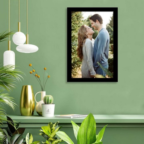 Art Street Synthetic Table/Wall Photo Frame for Home Decor (5" X 7", Black), Rectangular