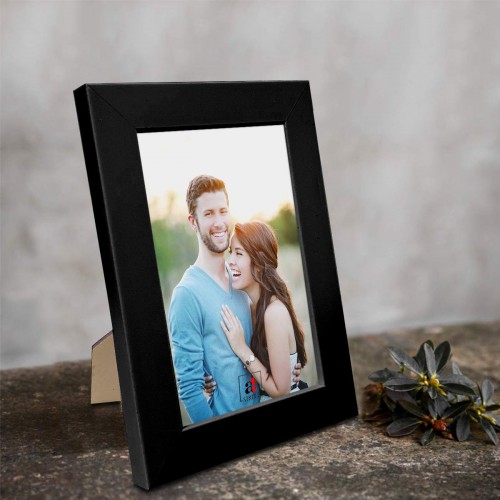 Art Street Synthetic Table/Wall Photo Frame for Home Decor (5" X 7", Black), Rectangular