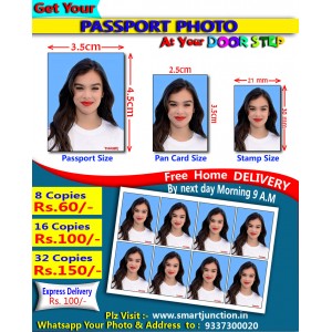 Passport Photo Print (3.5 cm x 4.5 cm)