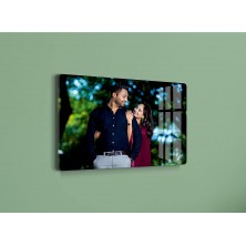 Customised/Personalized Clear Acrylic Wall Mount Frameless Picture Photo/Poster Frame For Anniversary, Birthday, Special Moment (8" x 12" x 0.19") Rectangular